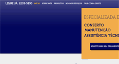 Desktop Screenshot of centraldosaquecedores.com.br