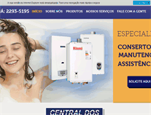 Tablet Screenshot of centraldosaquecedores.com.br